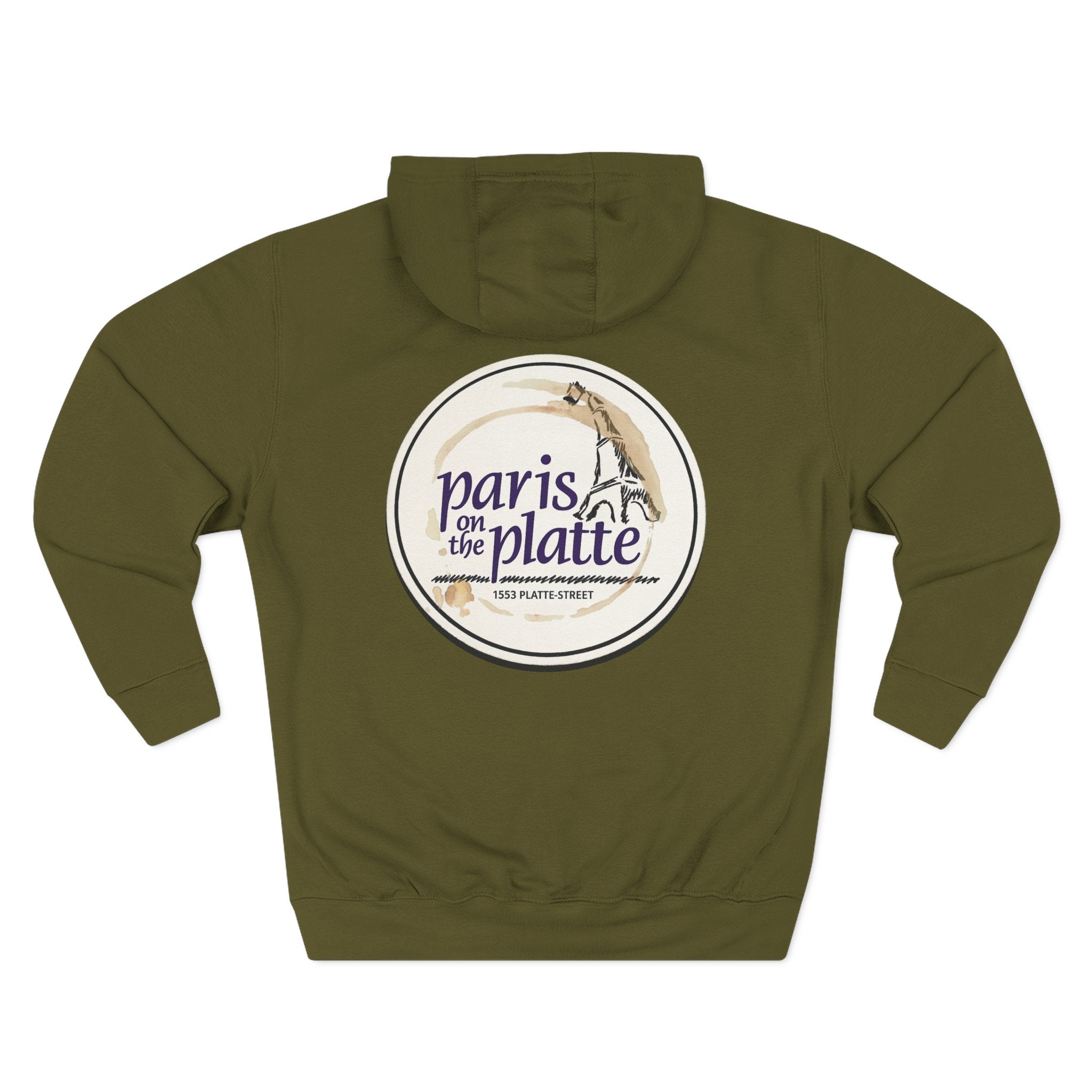 PARIS ON THE PLATTE (fully caffeinated) Hoodie
