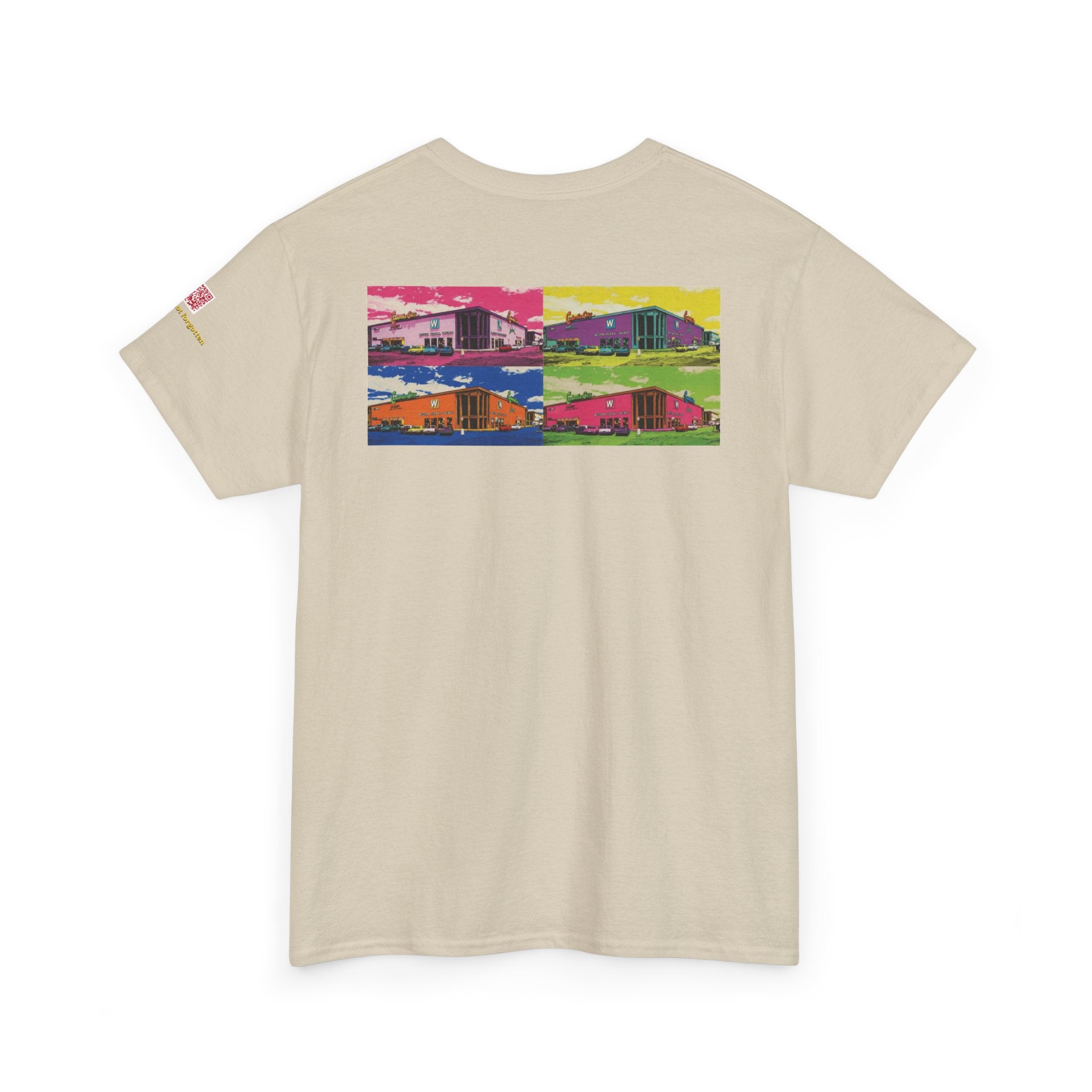 CINDERELLA CITY MALL POP ART COLLAGE - vintage Denver gear