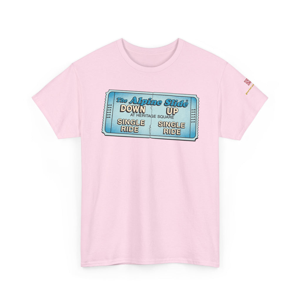 Alpine Slide comic style design- vintage Denver gear