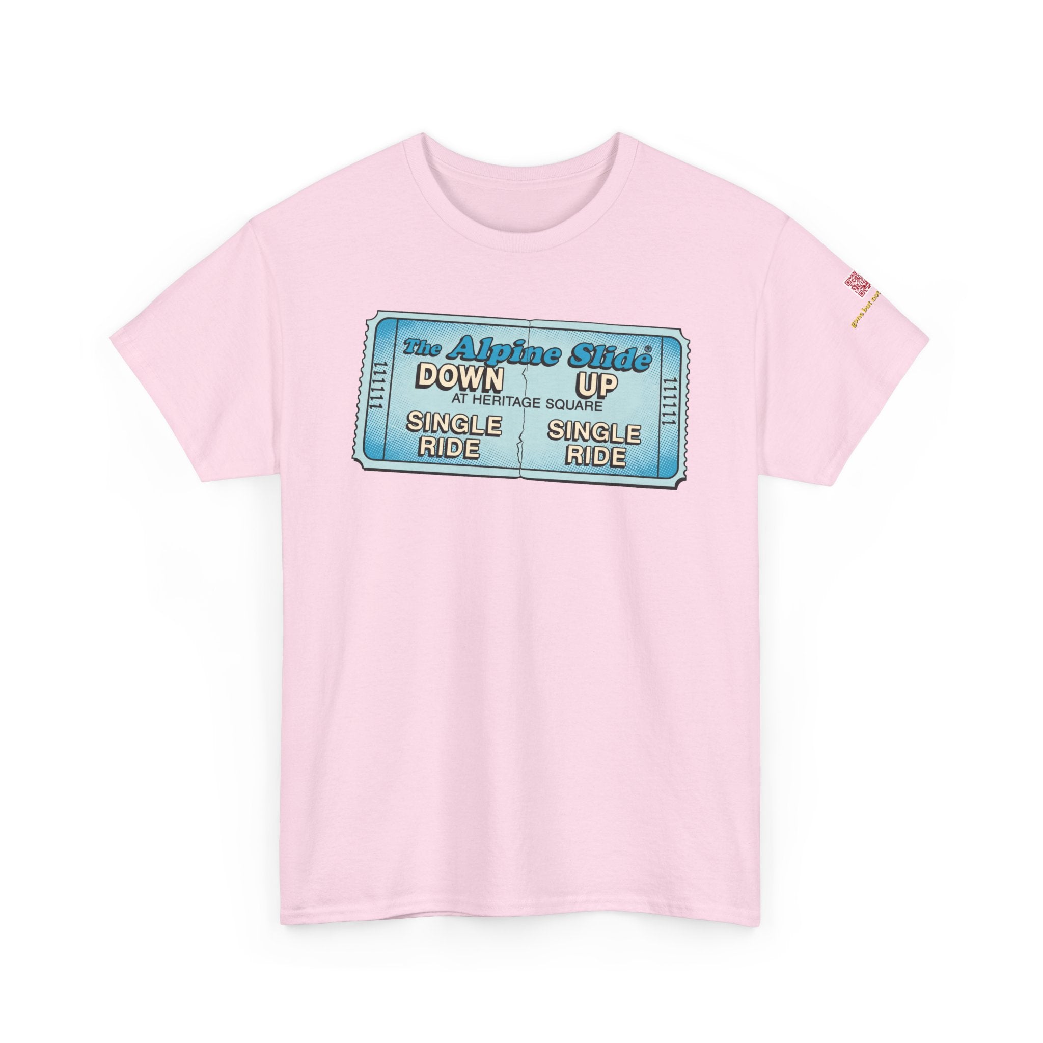 Alpine Slide comic style design- vintage Denver gear