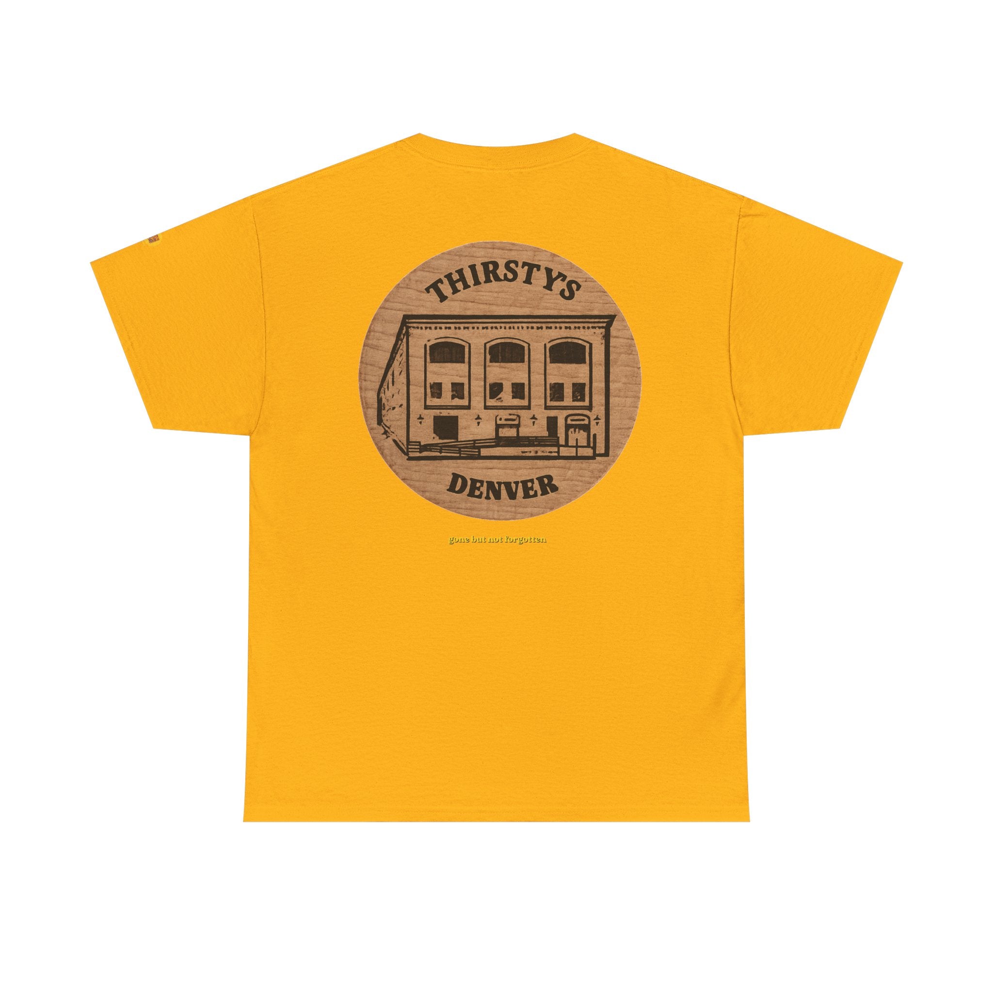 THIRSTY'S token - vintage Denver gear