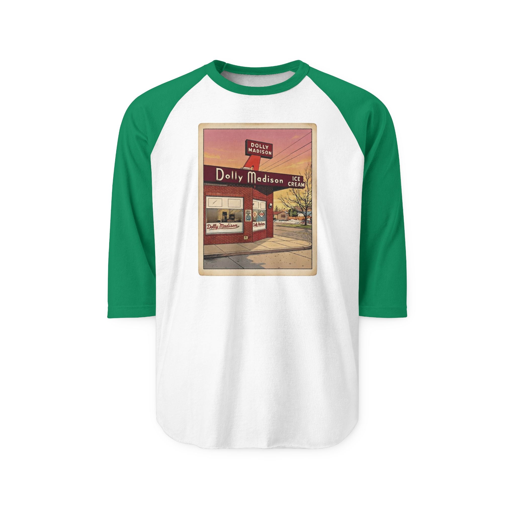 DOLLY MADISON | Retro Baseball Tee