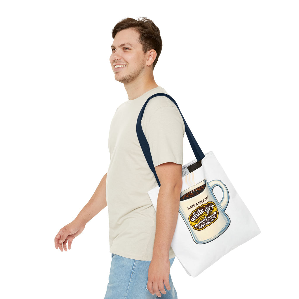 White Spot Mug Tote