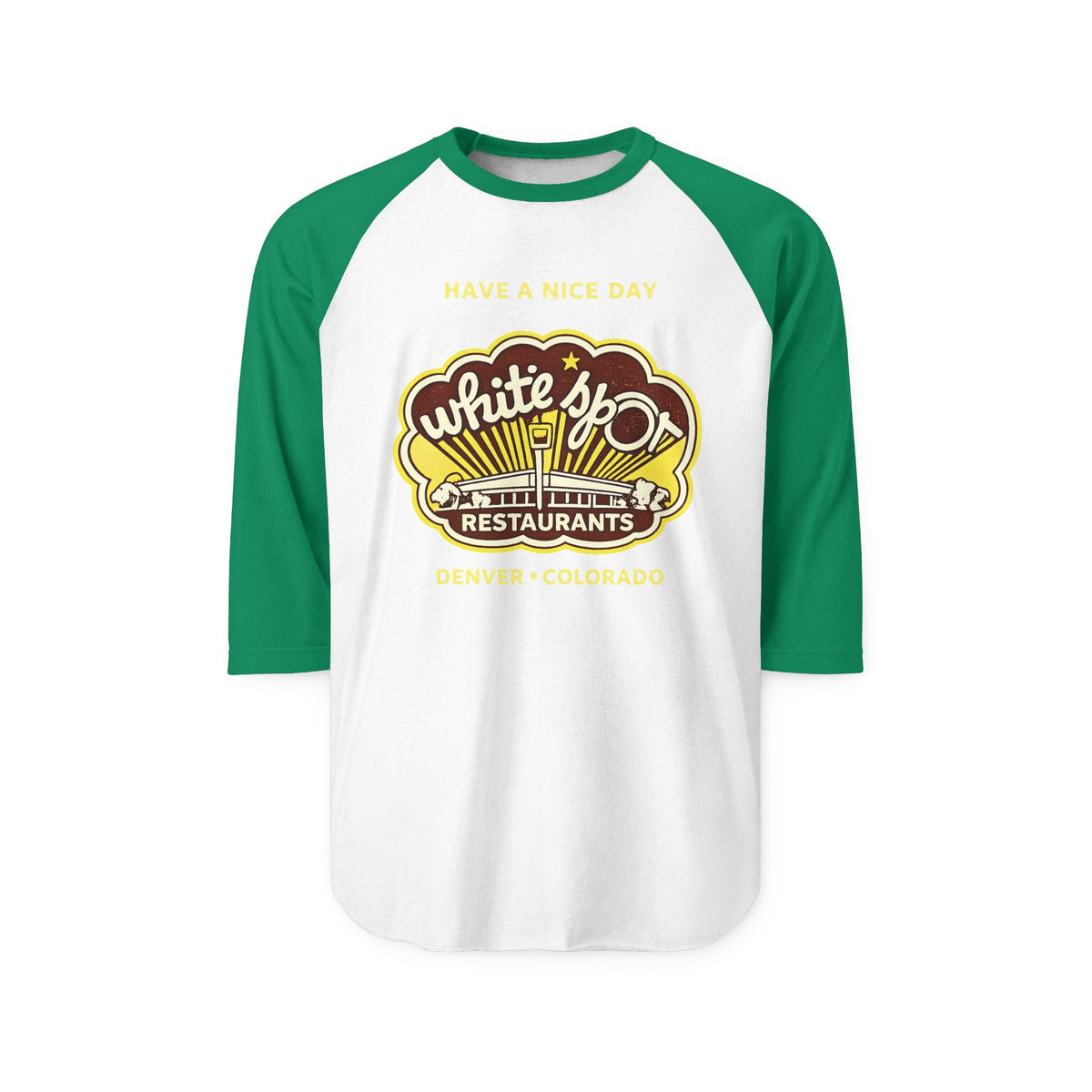 WHITE SPOT | Retro Baseball Tee