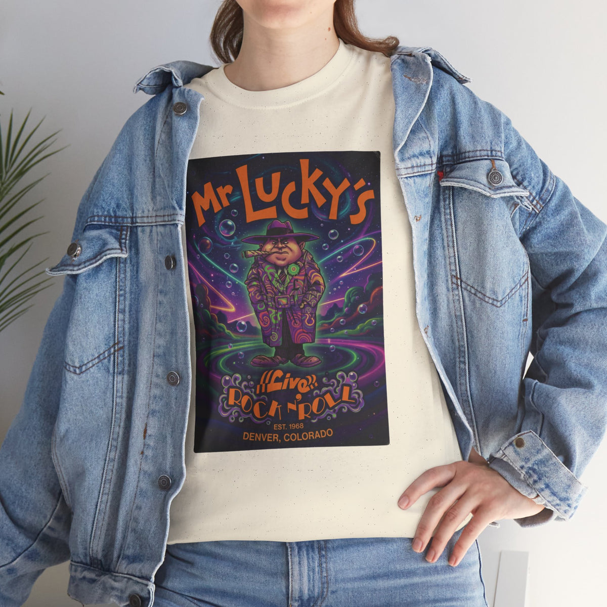 Mr Luckys black light acid trip - vintage Metro Denver gear
