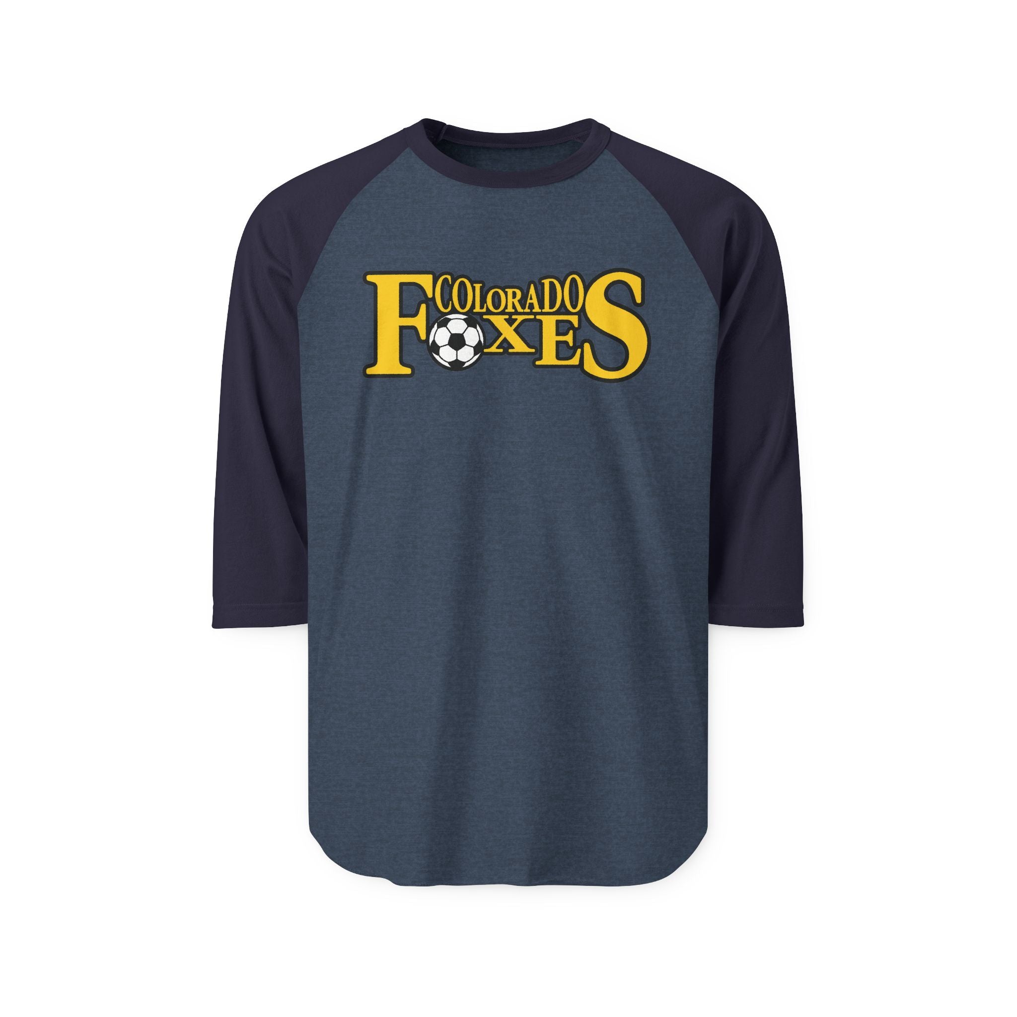 COLORADO FOXES | Retro Baseball Tee