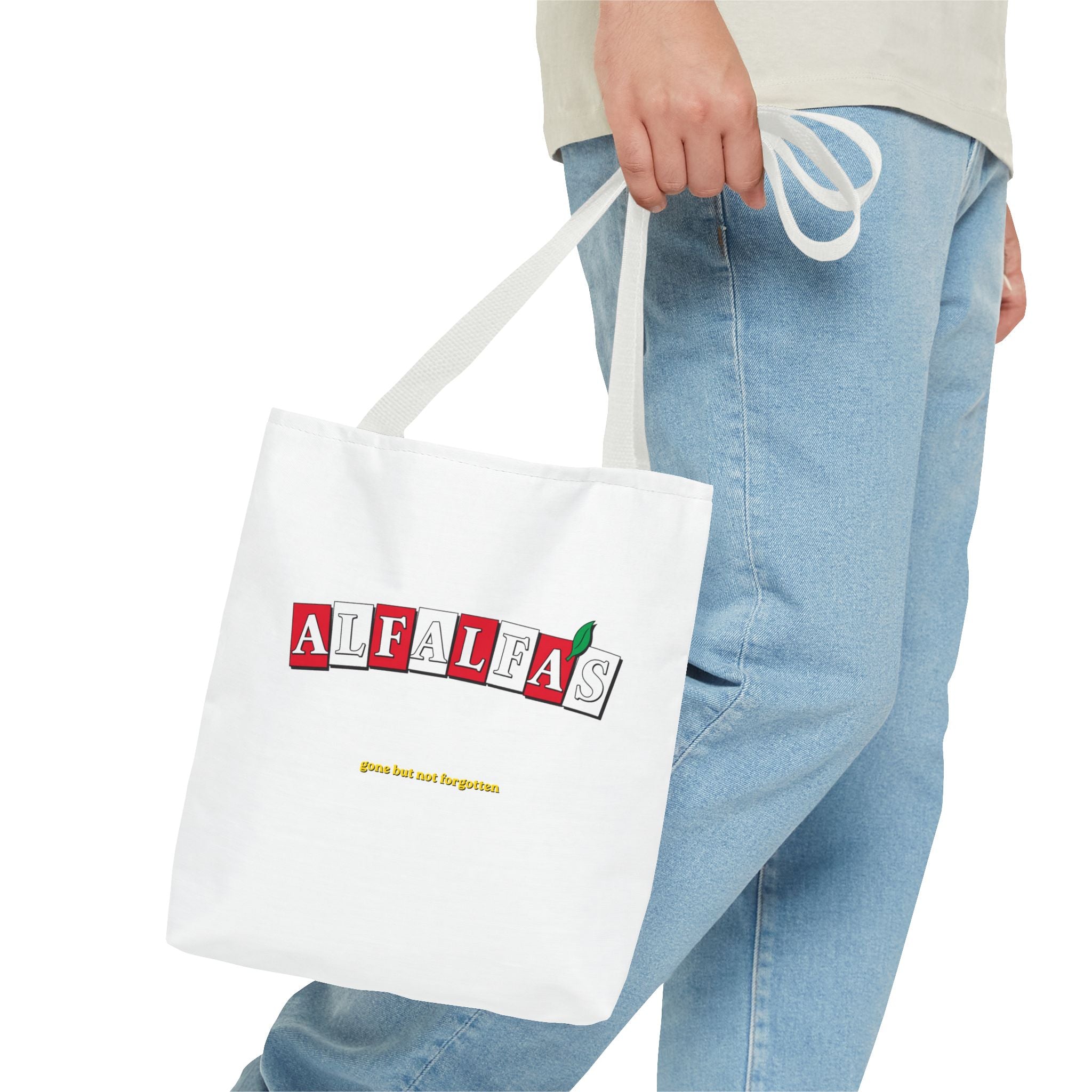 Alfalfa's logo Tote