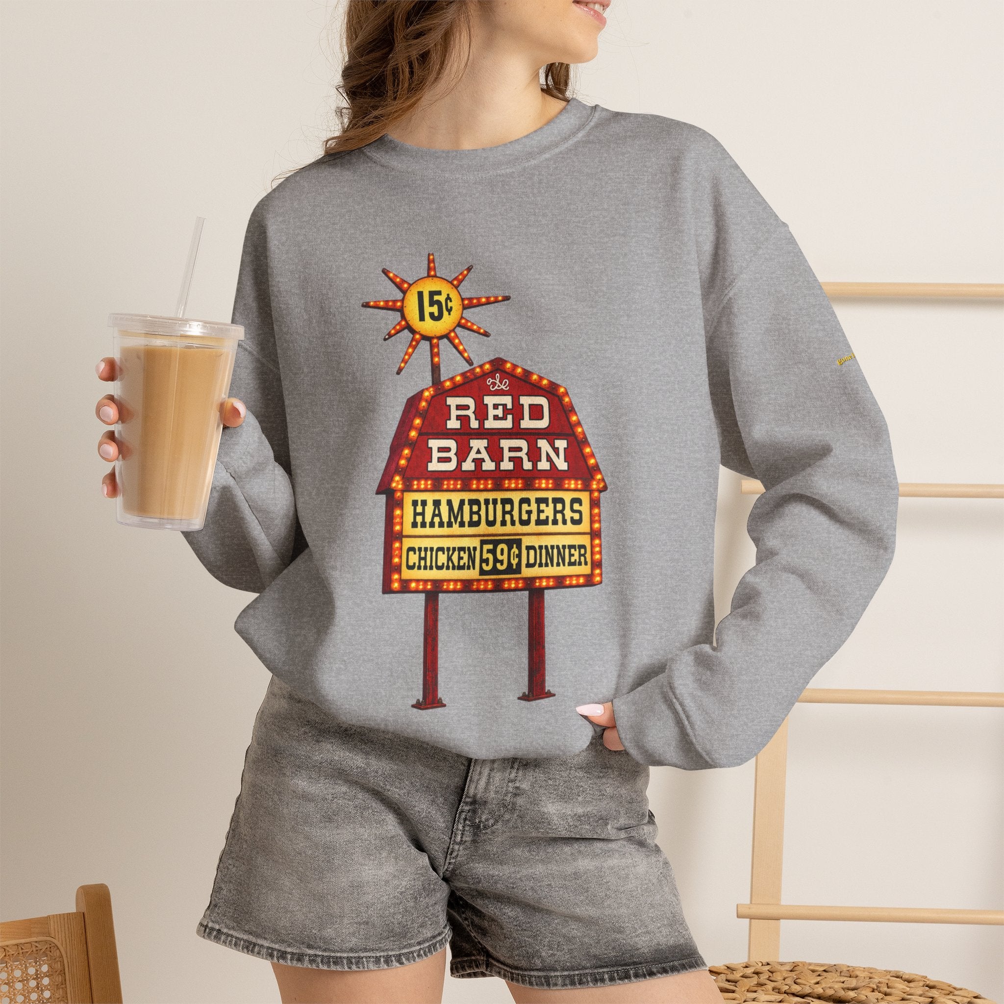Red Barn sign | Native303 Sweatshirt