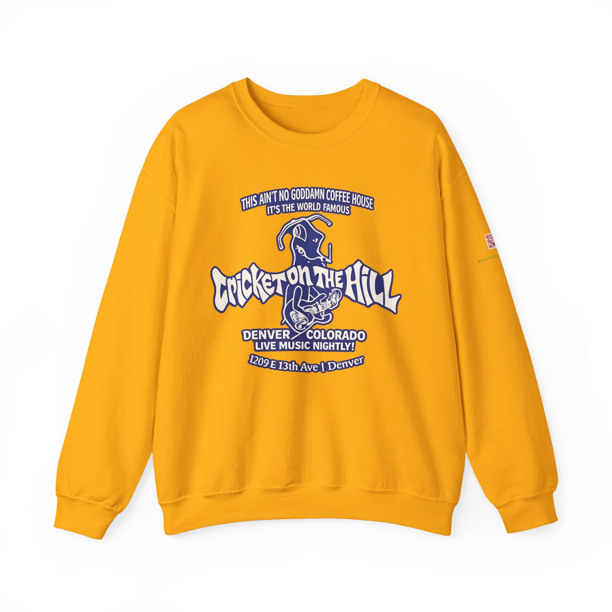 Cricket on the Hill logo | Native303 Sweatshirt