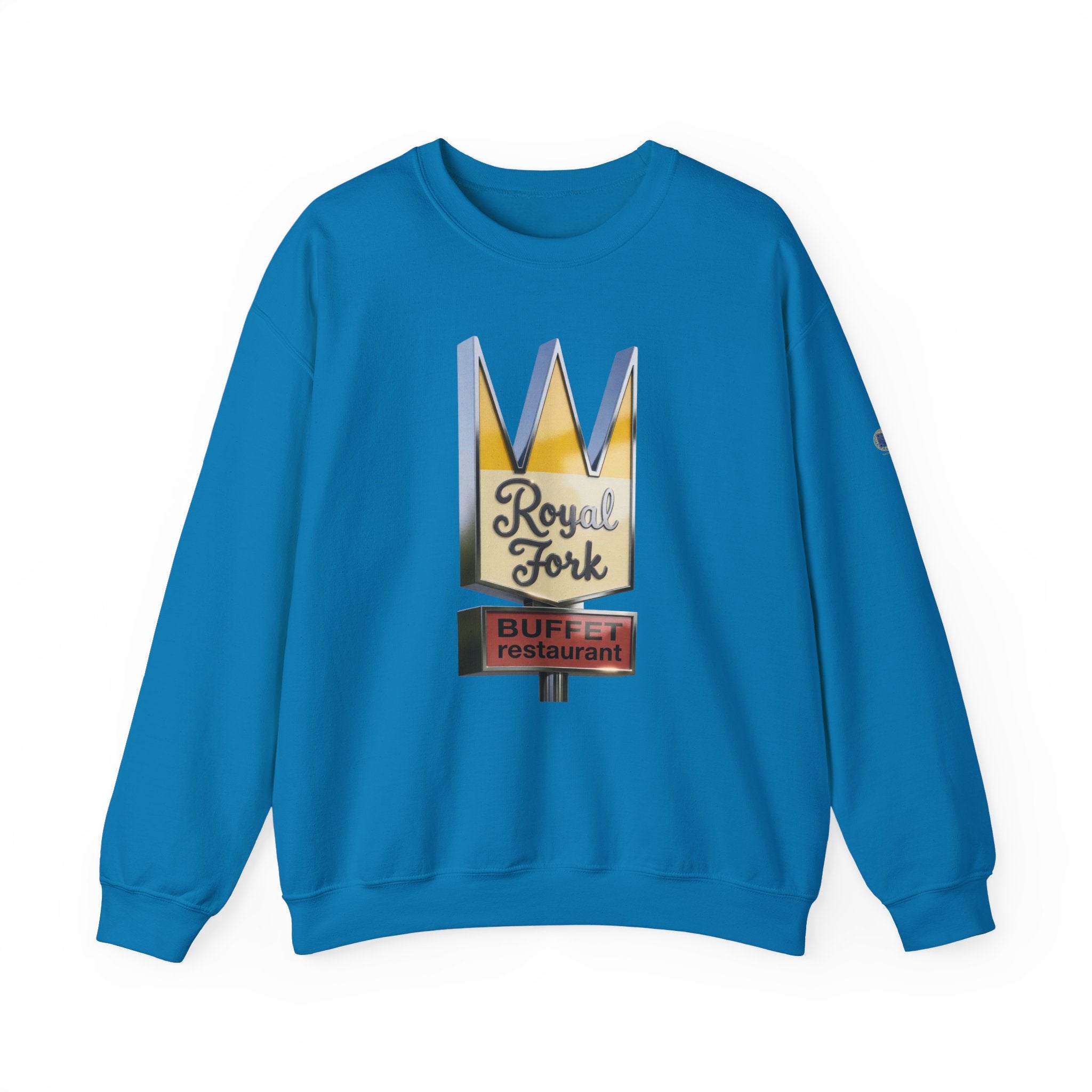 Royal Fork restaurant hi resolution digital style  | Native303 Sweatshirt