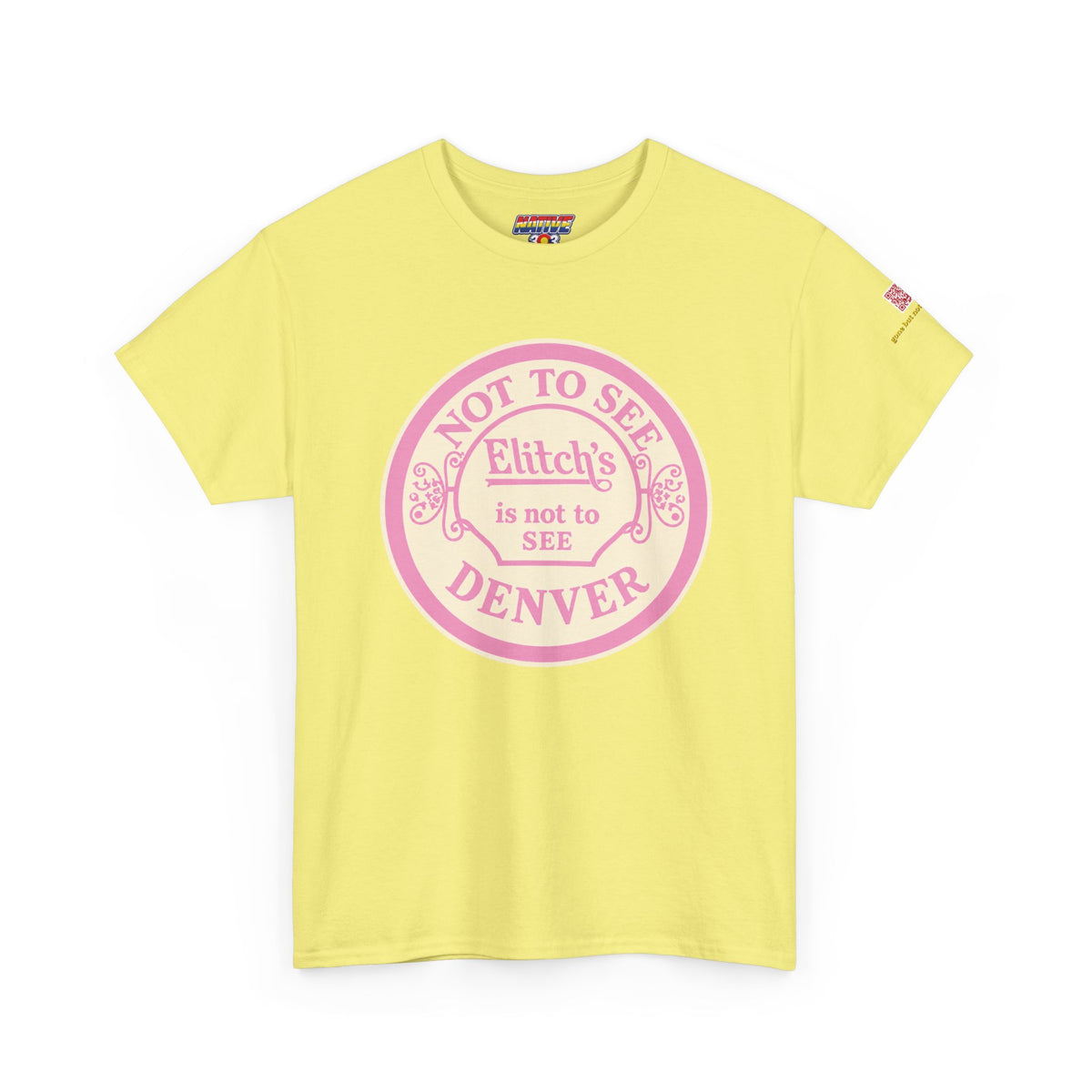Elitch Gardens PINK - vintage Denver gear