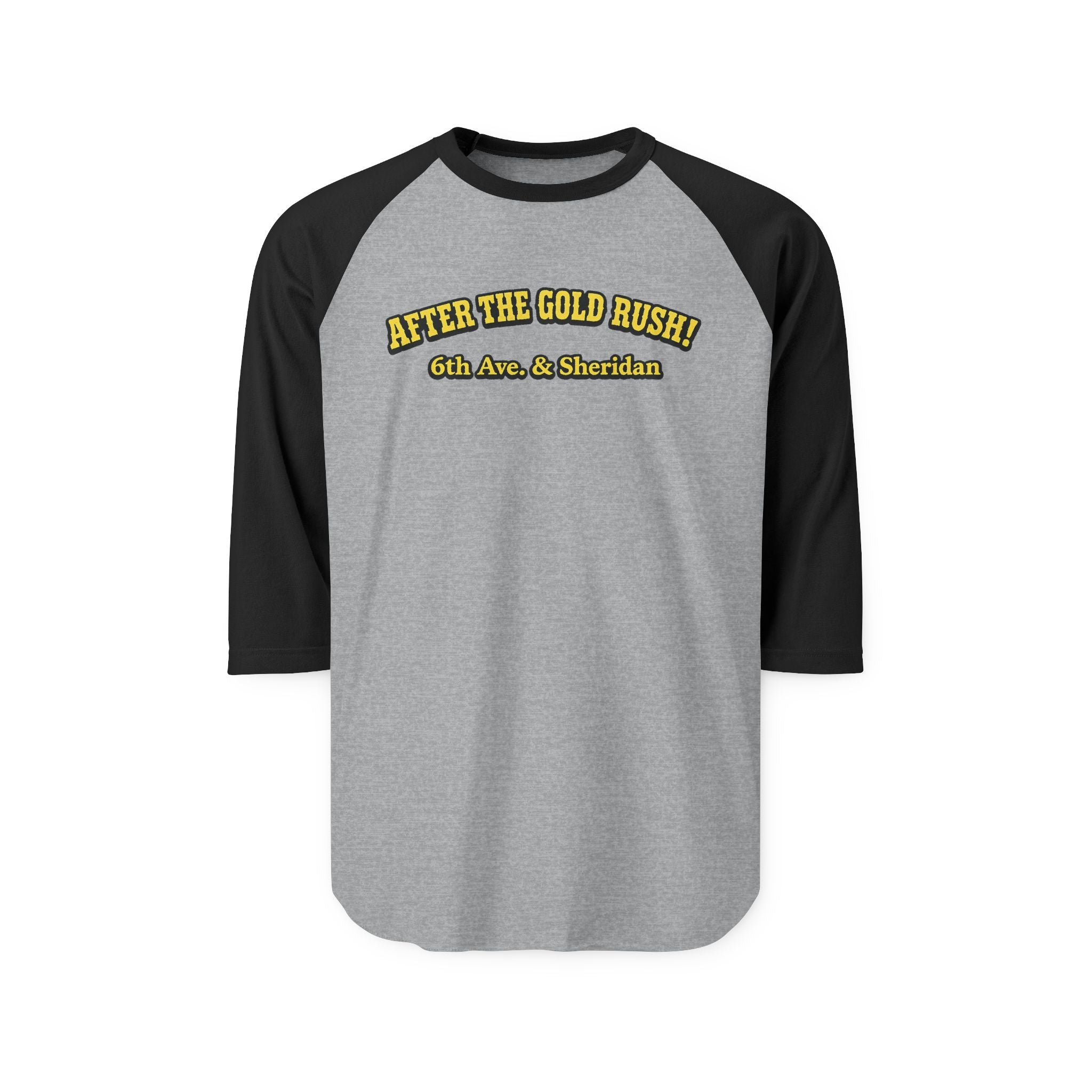 AFTER THE GOLD RUSH | Retro Baseball Tee