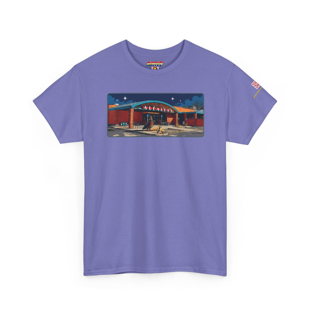 Alfalfa's Grocery Store night scene - vintage Metro Denver gear
