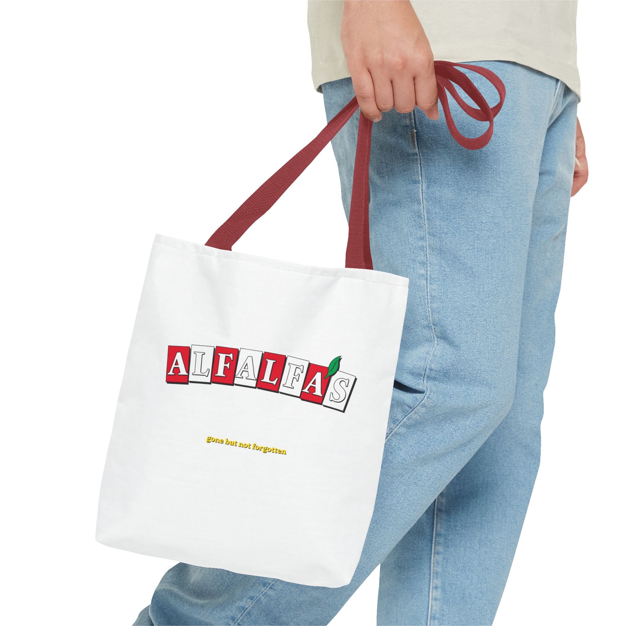 Alfalfa's logo Tote