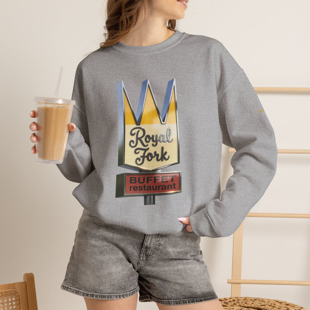 Royal Fork restaurant hi resolution digital style  | Native303 Sweatshirt