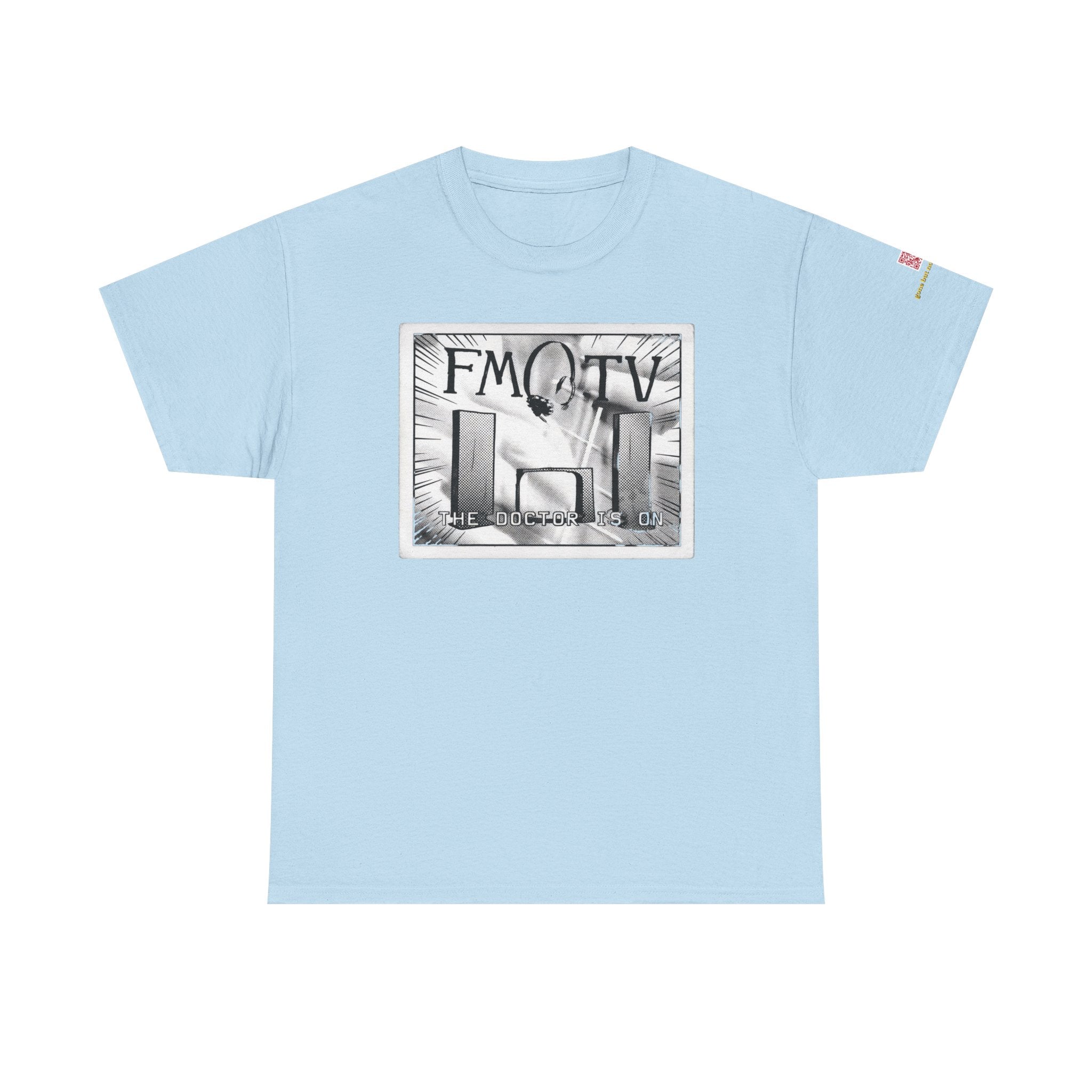 FM/TV (B/W comic style) - vintage Denver gear
