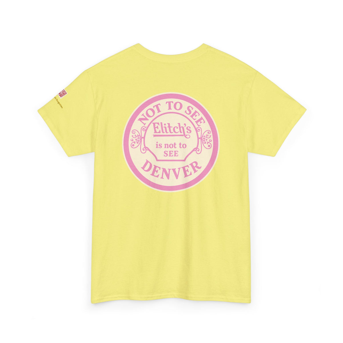 ELITCH GARDENS PINK - vintage Colorado gear