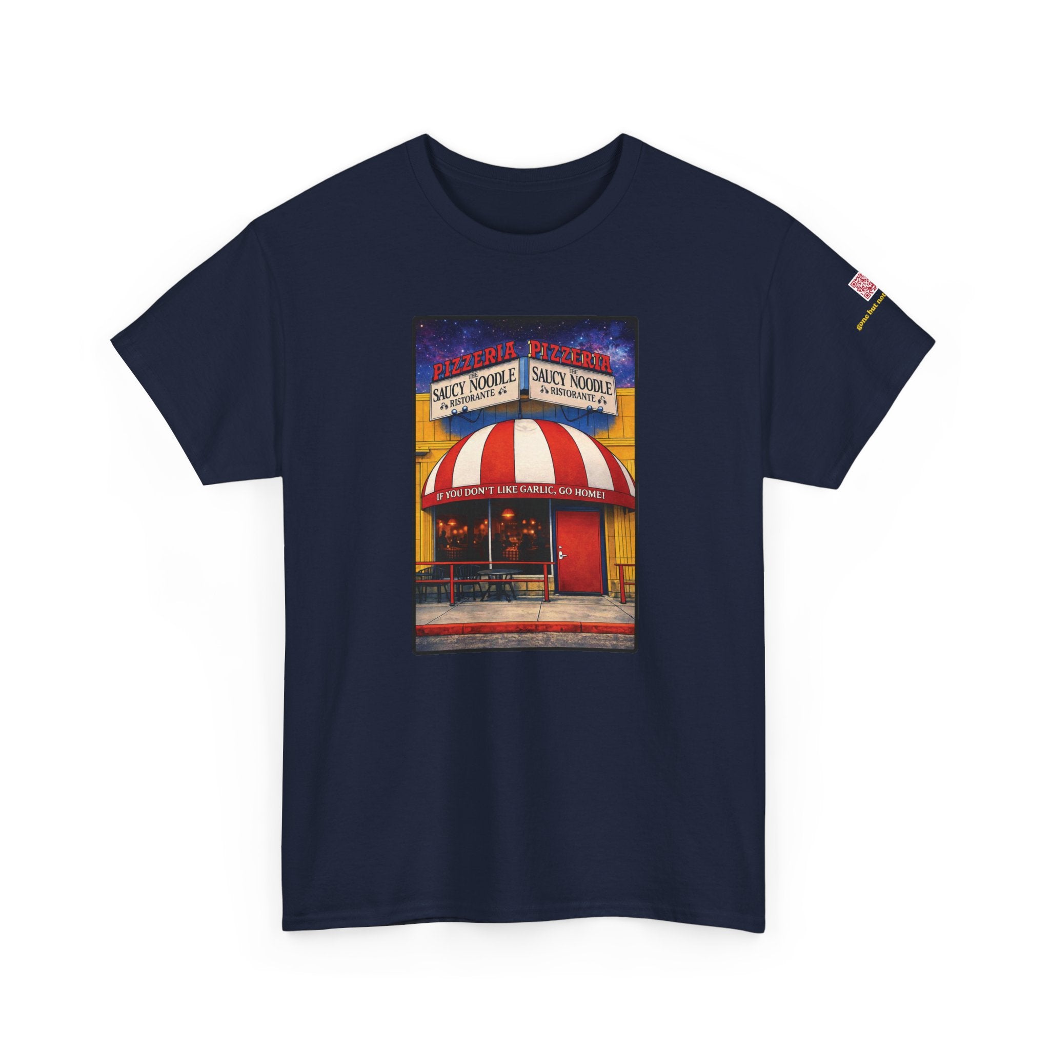 The Saucy Noodle - Garlic - vintage Denver gear
