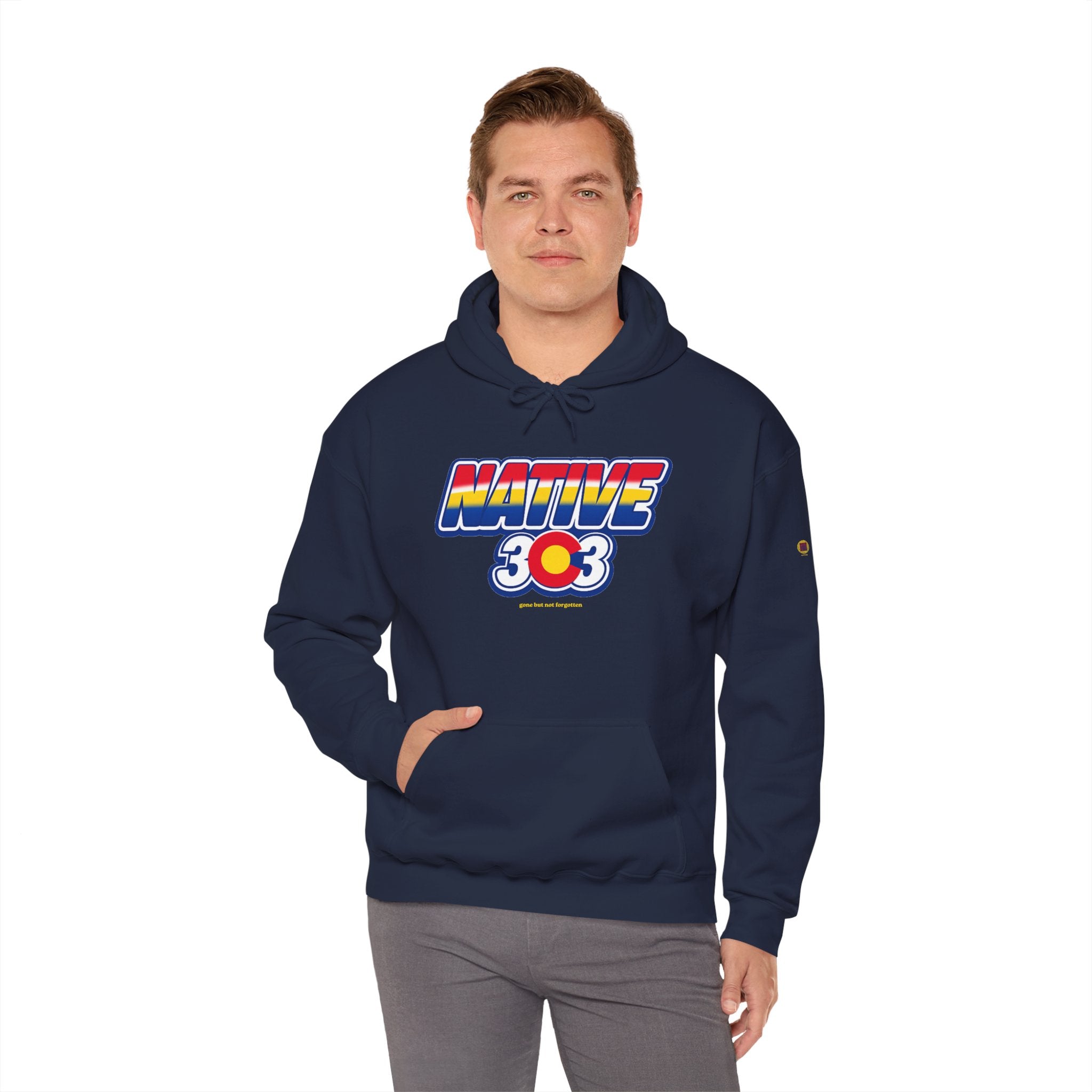 MILE HIGH STADIUM | Unisex Heavy Blend™ Hooded Sweatshirt