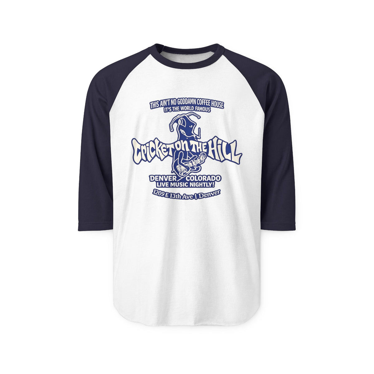 CRICKET ON THE HILL - Baseball Shirt