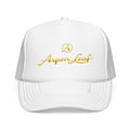 Aspen Leaf Trucker Hat — Vintage Sailboat Foam Cap