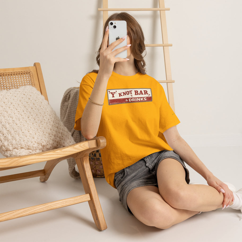 Y Not Bar and drinks - vintage Denver gear