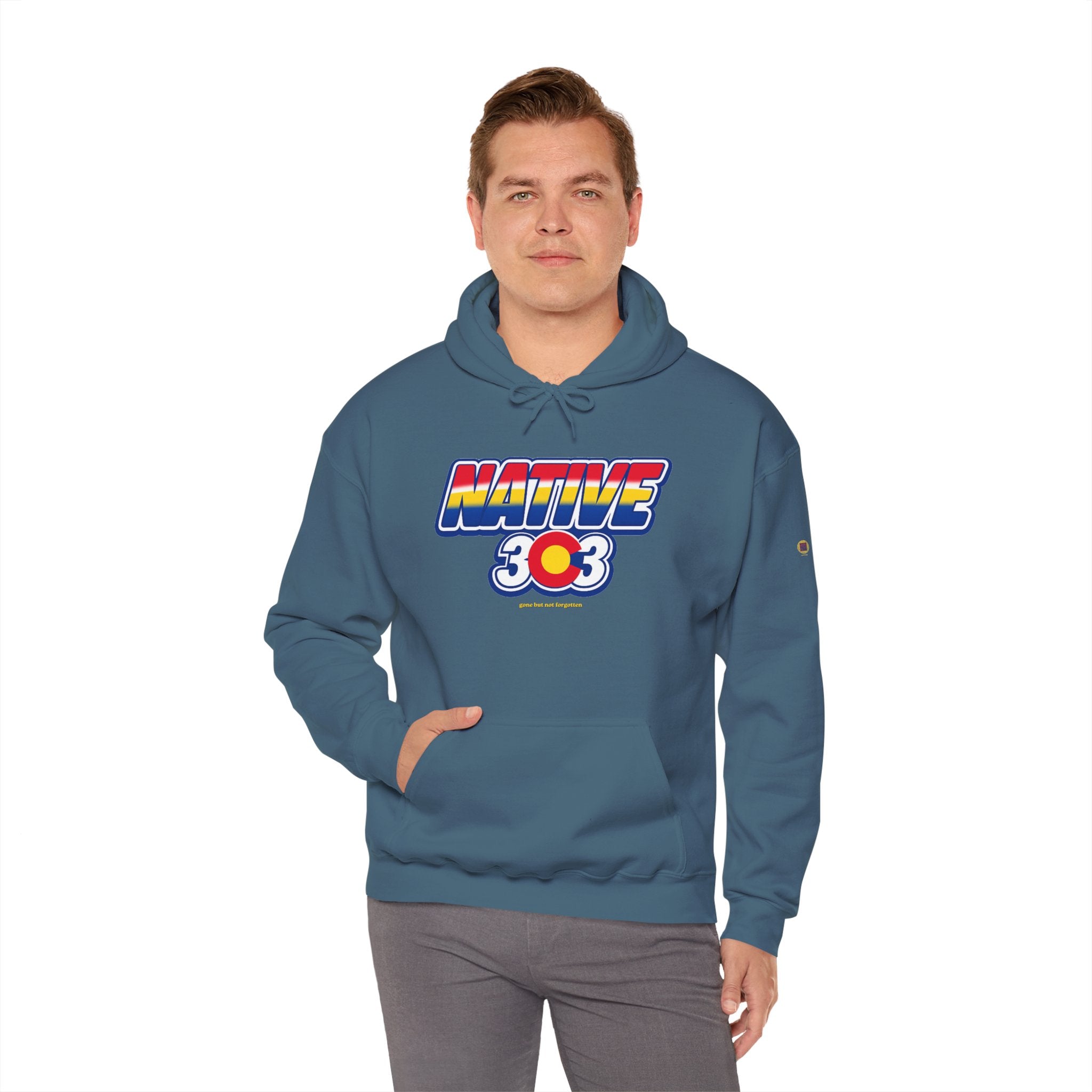 MILE HIGH STADIUM | Unisex Heavy Blend™ Hooded Sweatshirt