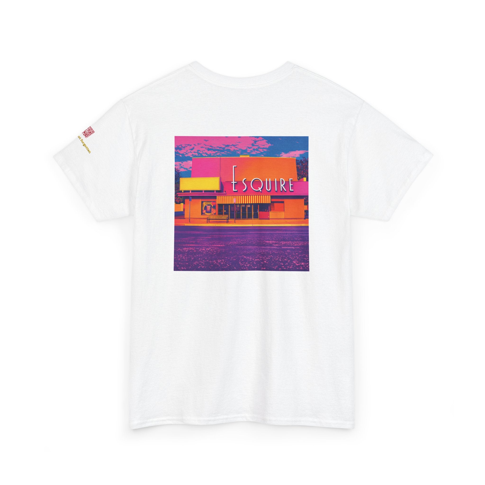 ESQUIRE THEATER neon pop art - vintage Denver gear