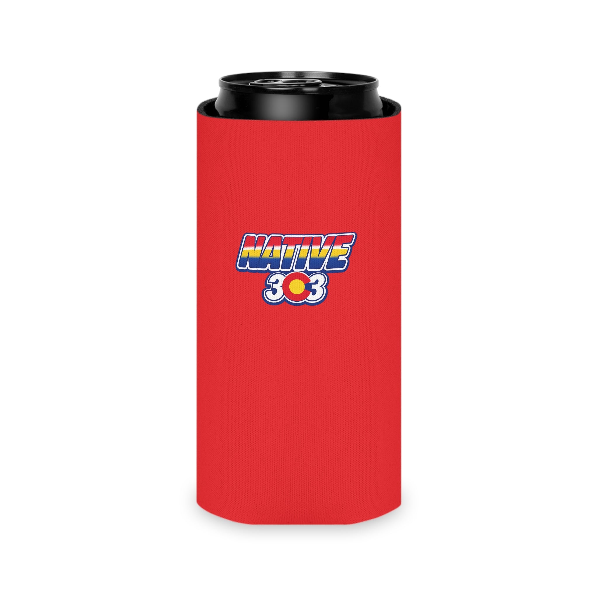 96FM KPKE Can Cooler —  Native303 Vintage Denver