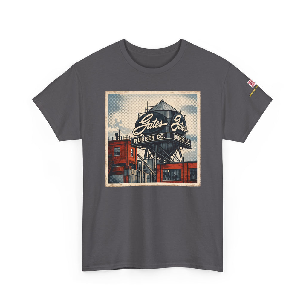 Gates Rubber Company water tower - vintage Denver gear