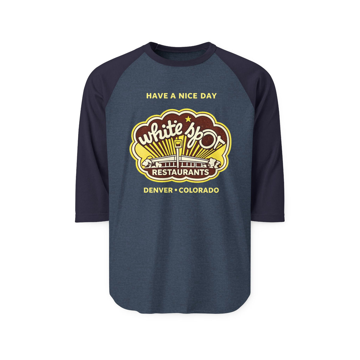 WHITE SPOT | Retro Baseball Tee