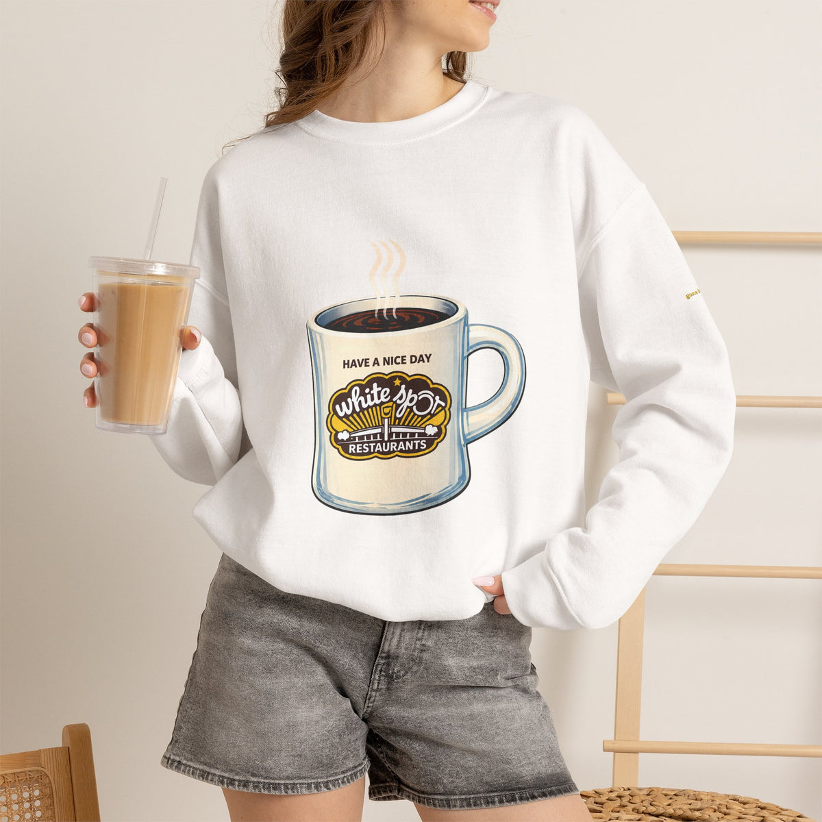 White Spot mug | Native303 Sweatshirt