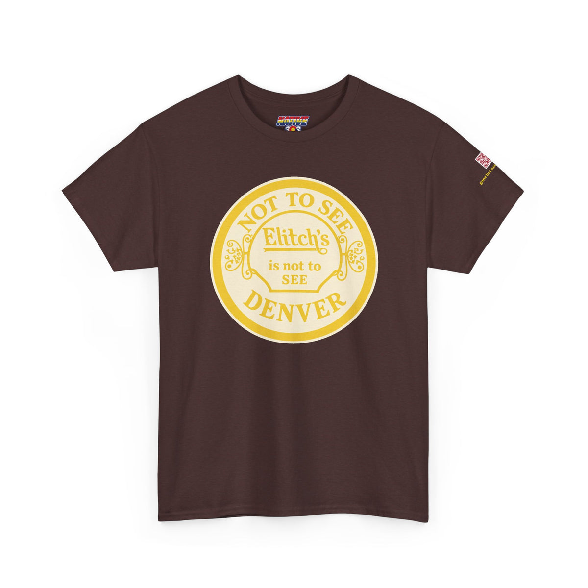 Elitch Gardens YELLOW - vintage Denver gear