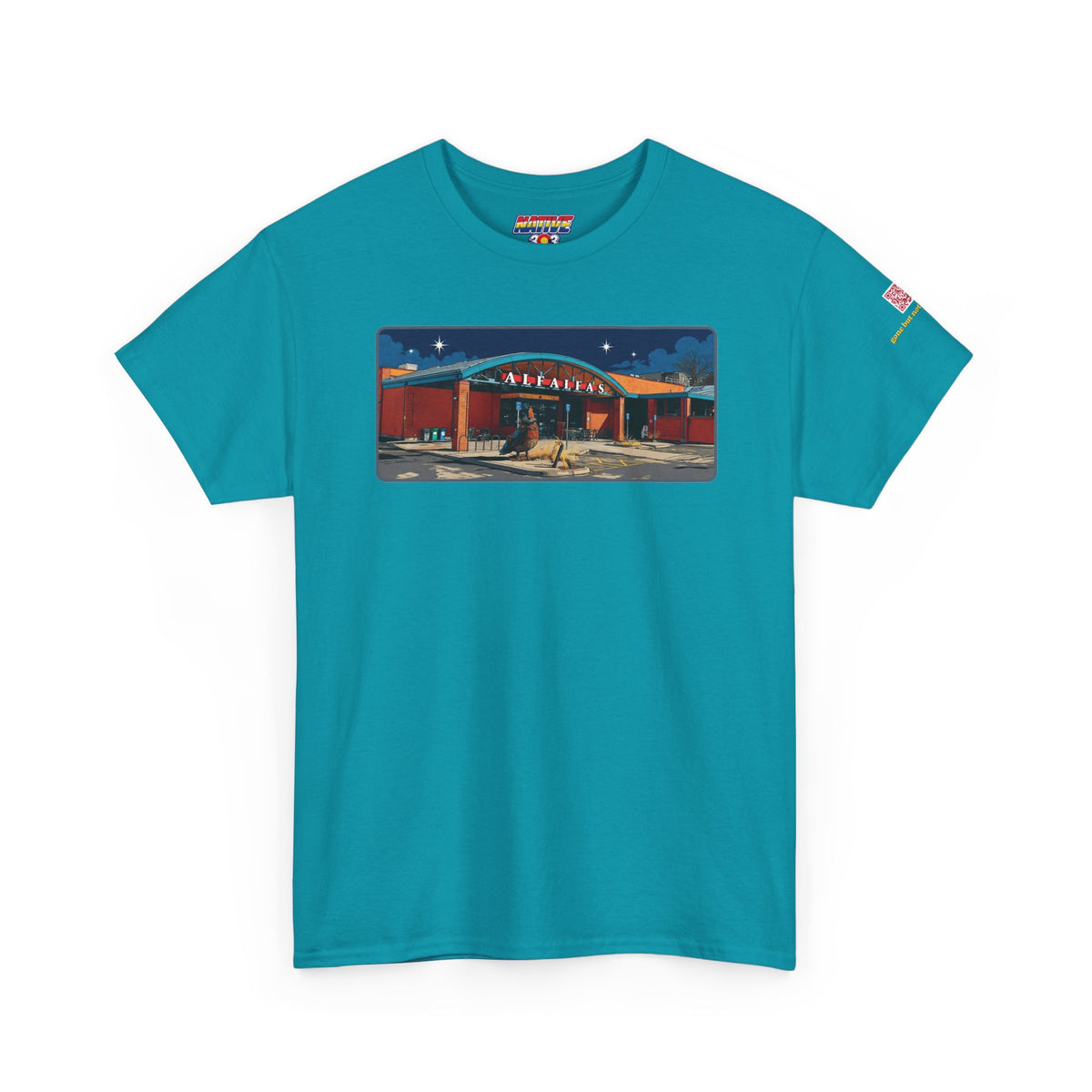 Alfalfa's Grocery Store night scene - vintage Metro Denver gear