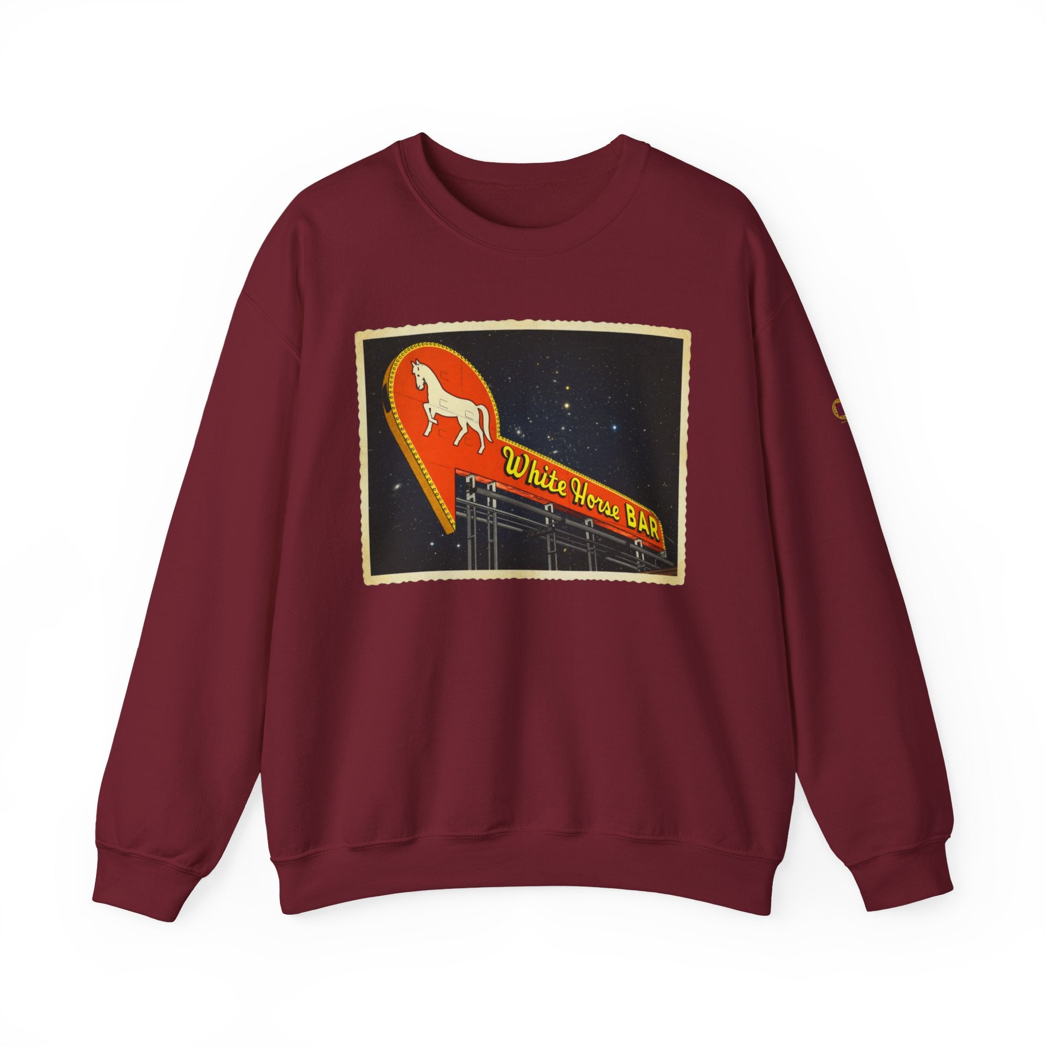 White Horse Bar sign | Native303 Sweatshirt