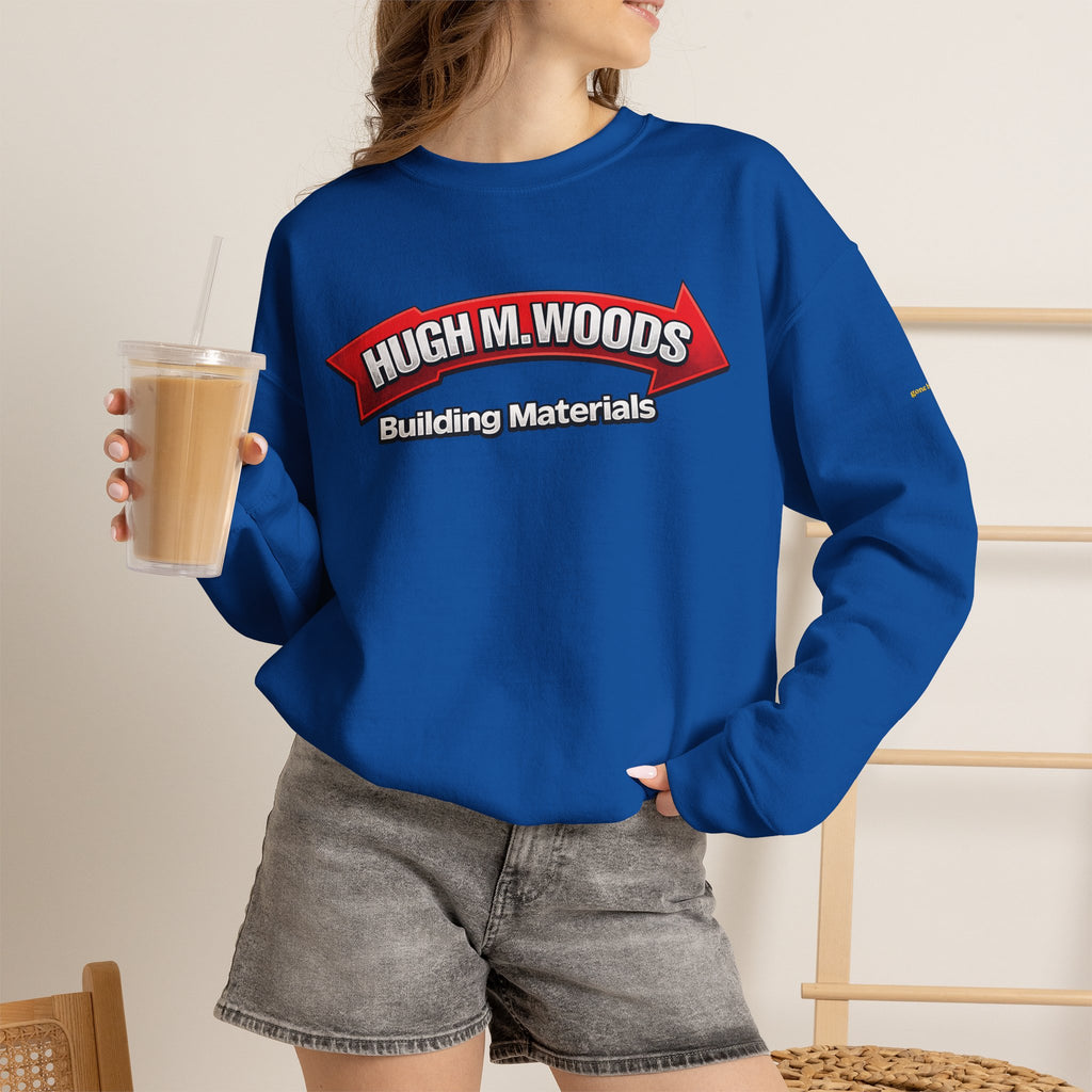 Hugh M Woods logo | Native303 Sweatshirt