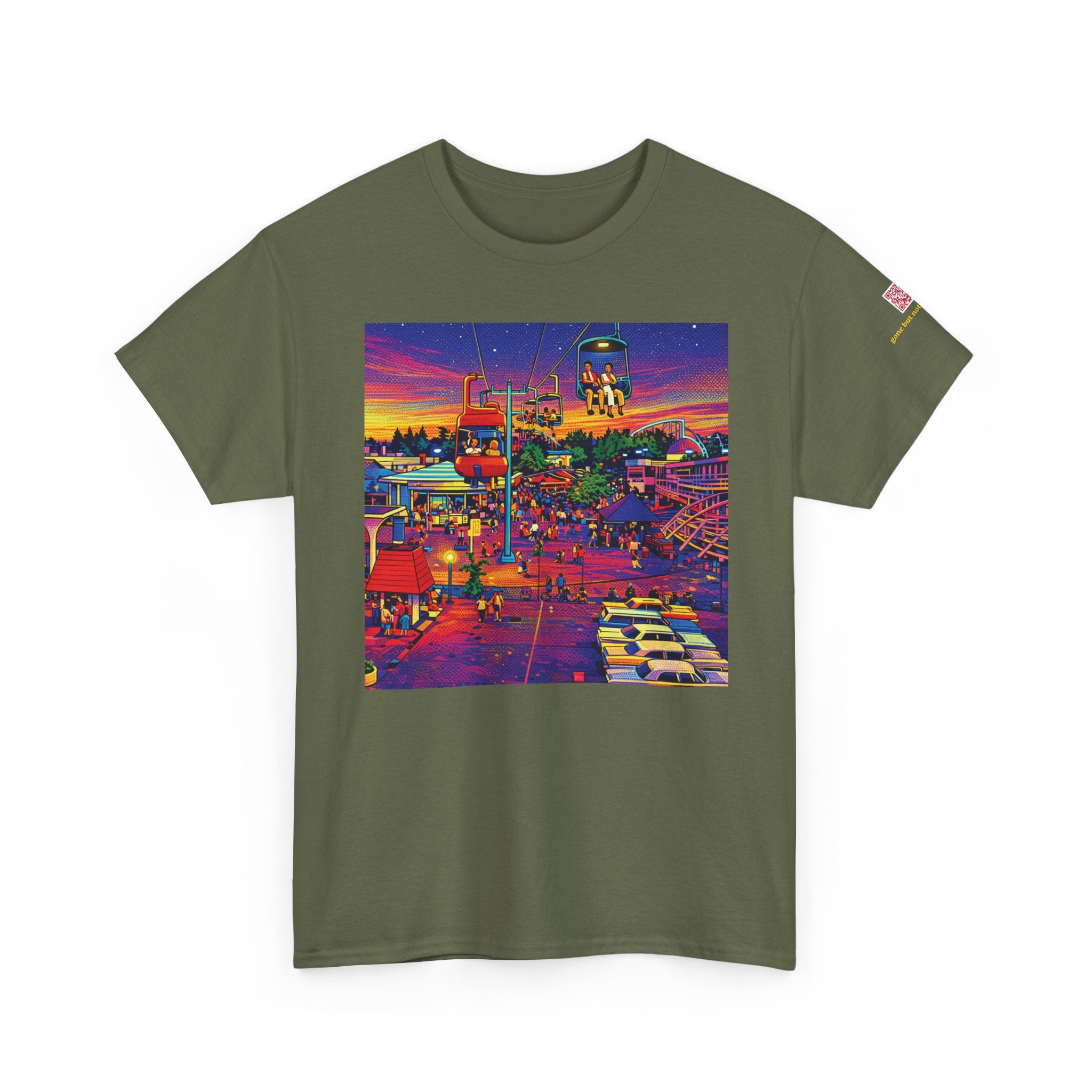 Elitchs neon pop art - vintage Denver gear