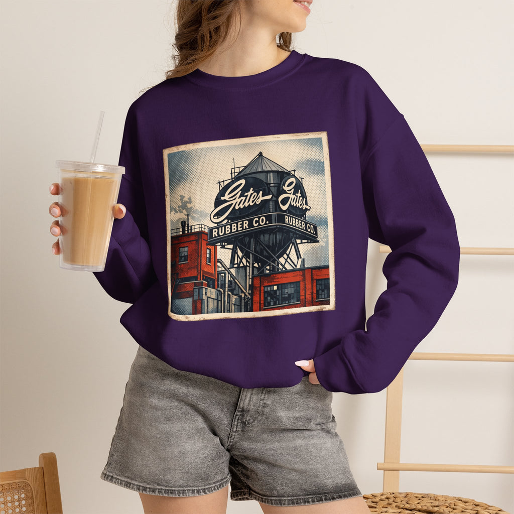 Gate's Rubber Company water tower | Native303 Sweatshirt