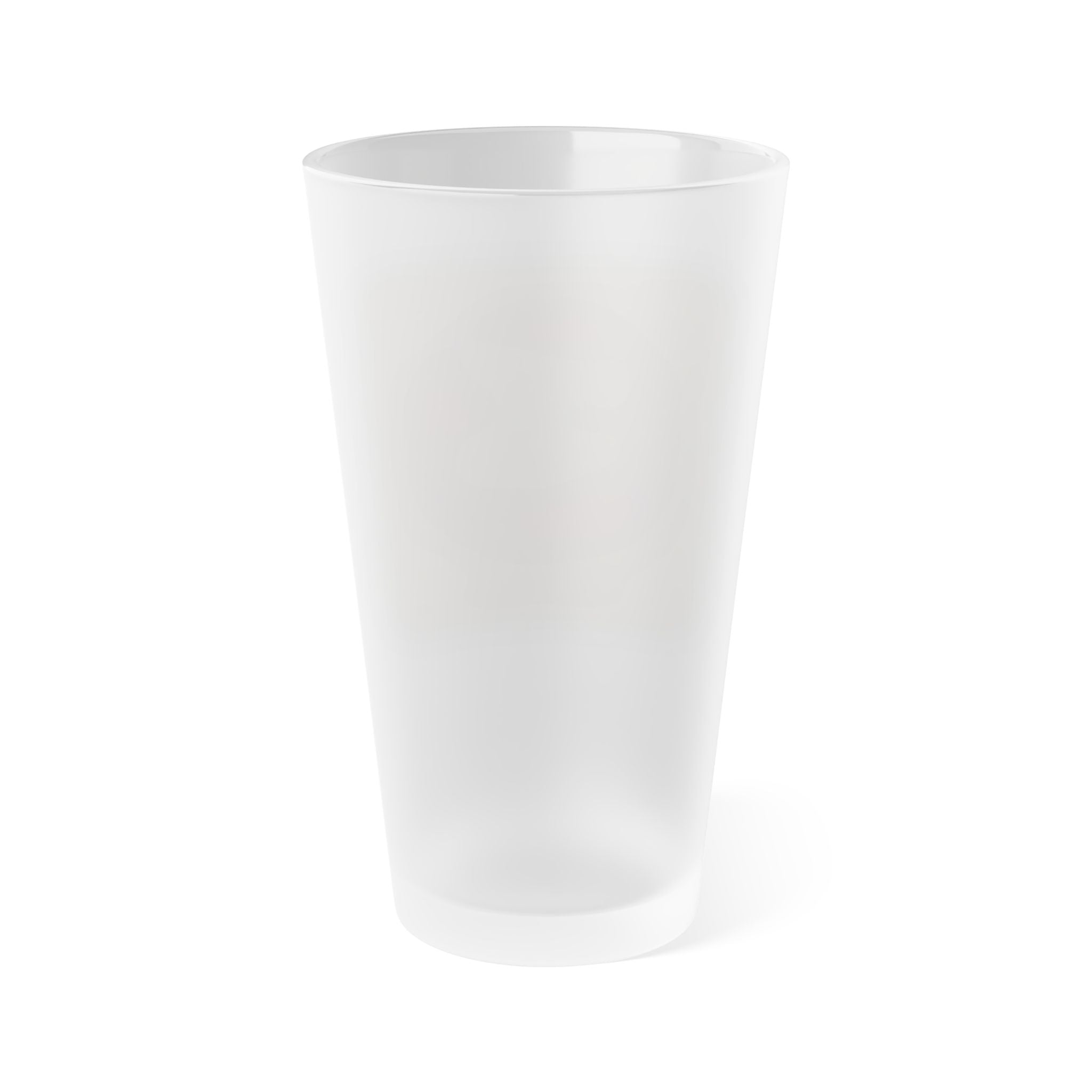 Round the Corner Coaster Frosted Pint Glass 16oz