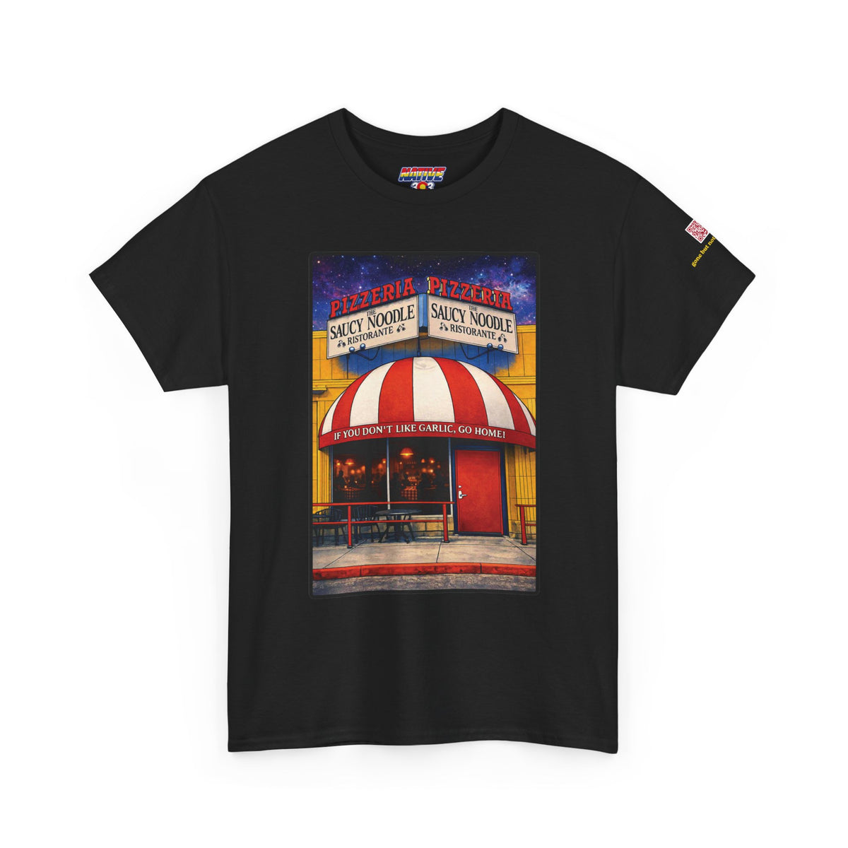 The Saucy Noodle - Garlic - vintage Denver gear