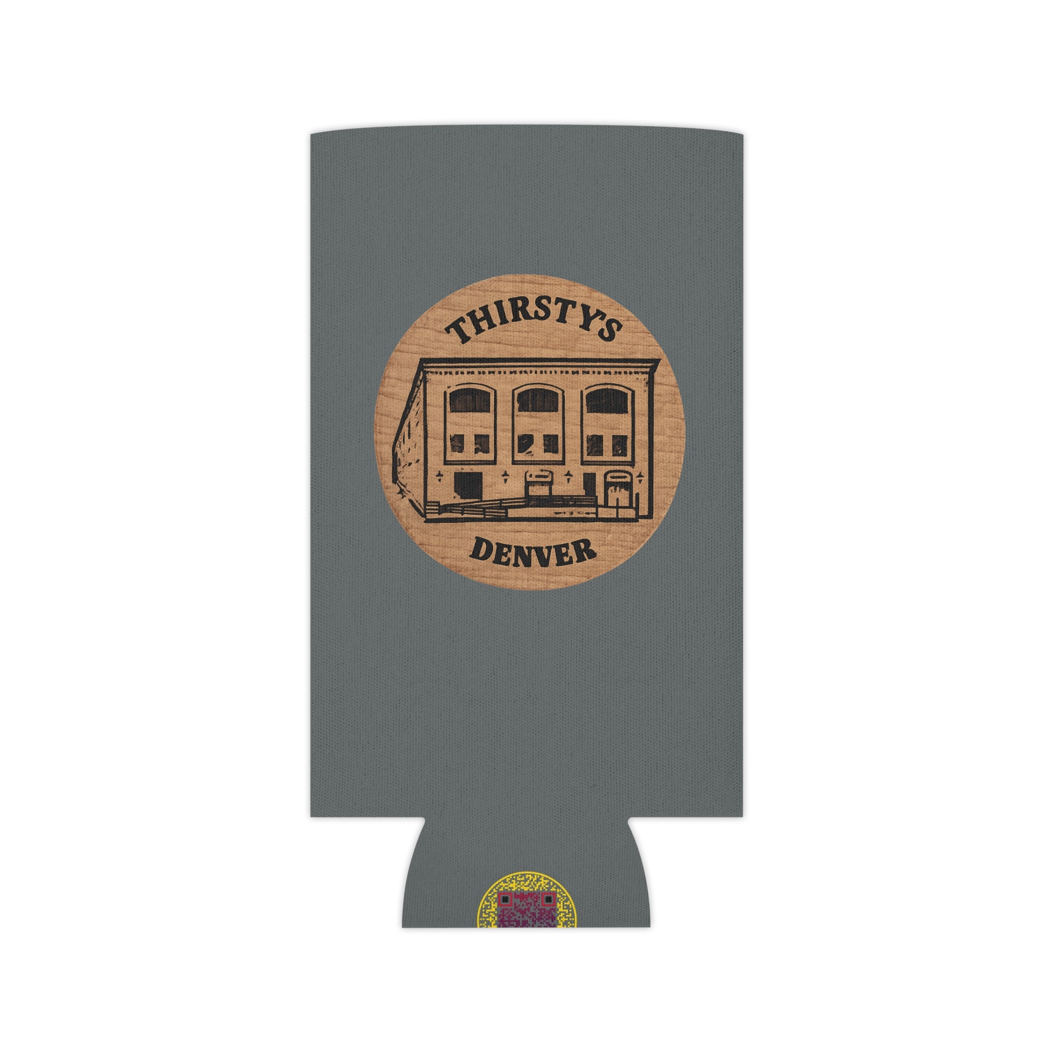 Thirsty’s token Can Cooler - NATIVE303 Vintage Denver