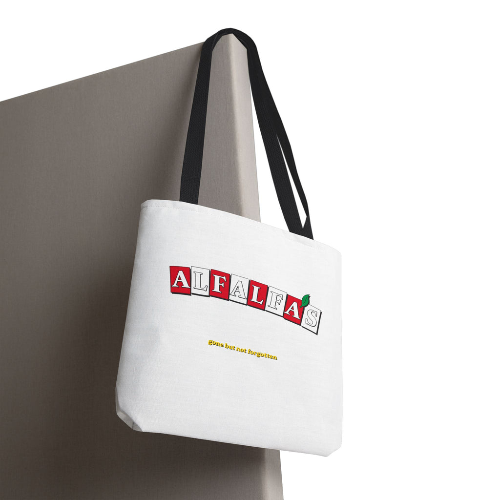 Alfalfa's logo Tote