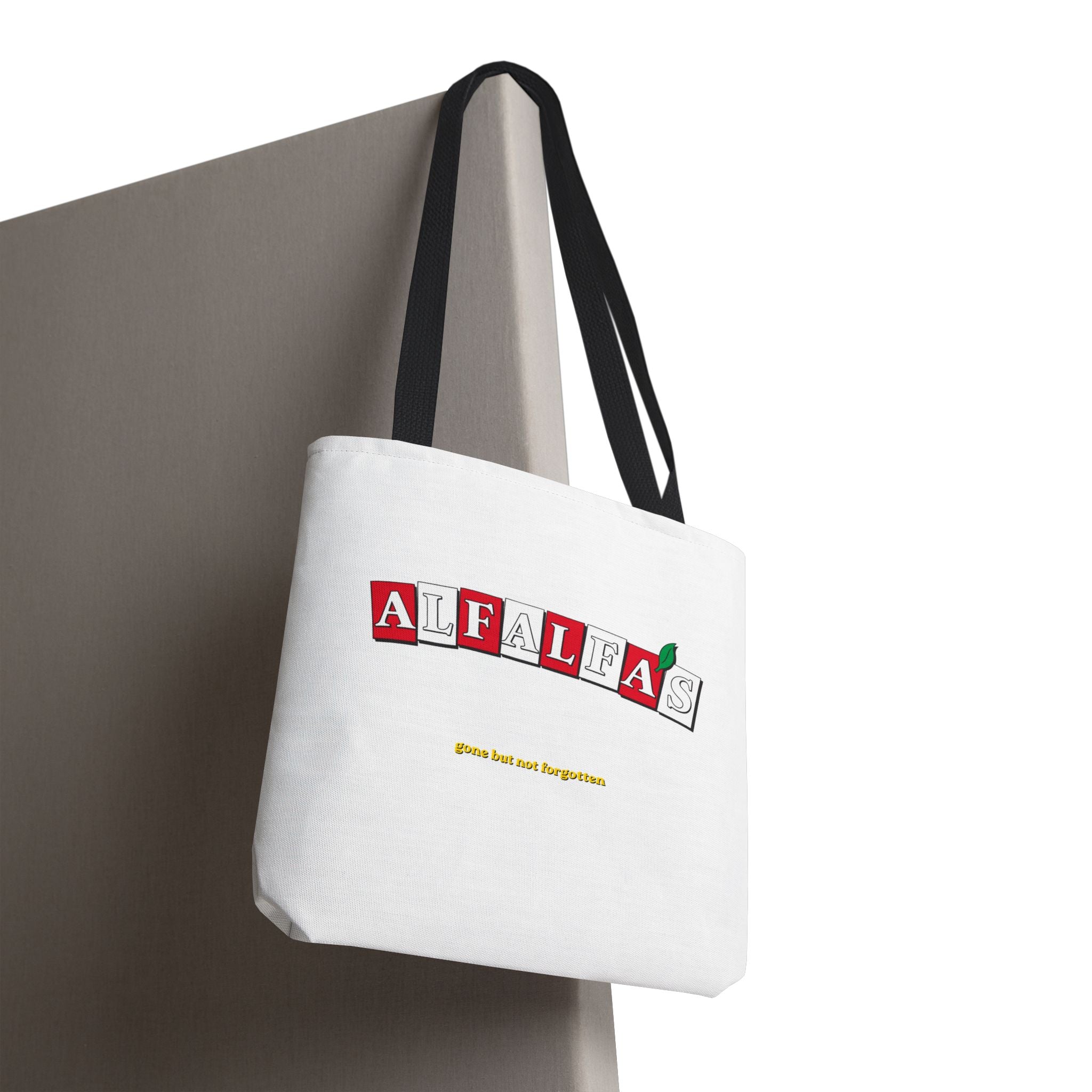 Alfalfa's logo Tote