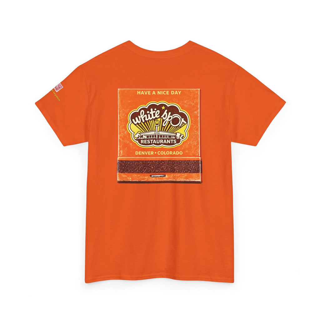 WHITE SPOT matchbook- Wear Colorado's Greatest Hits