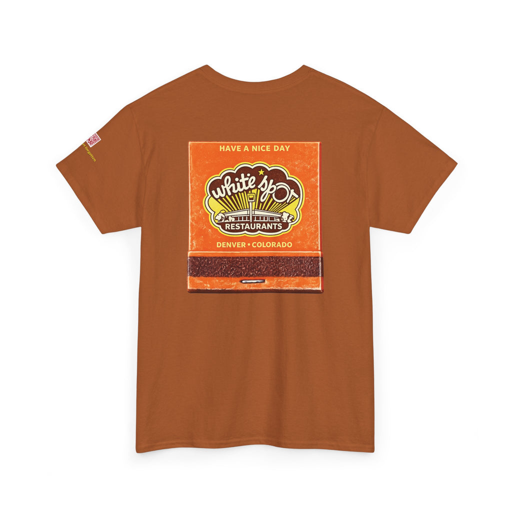 WHITE SPOT matchbook- Wear Colorado's Greatest Hits