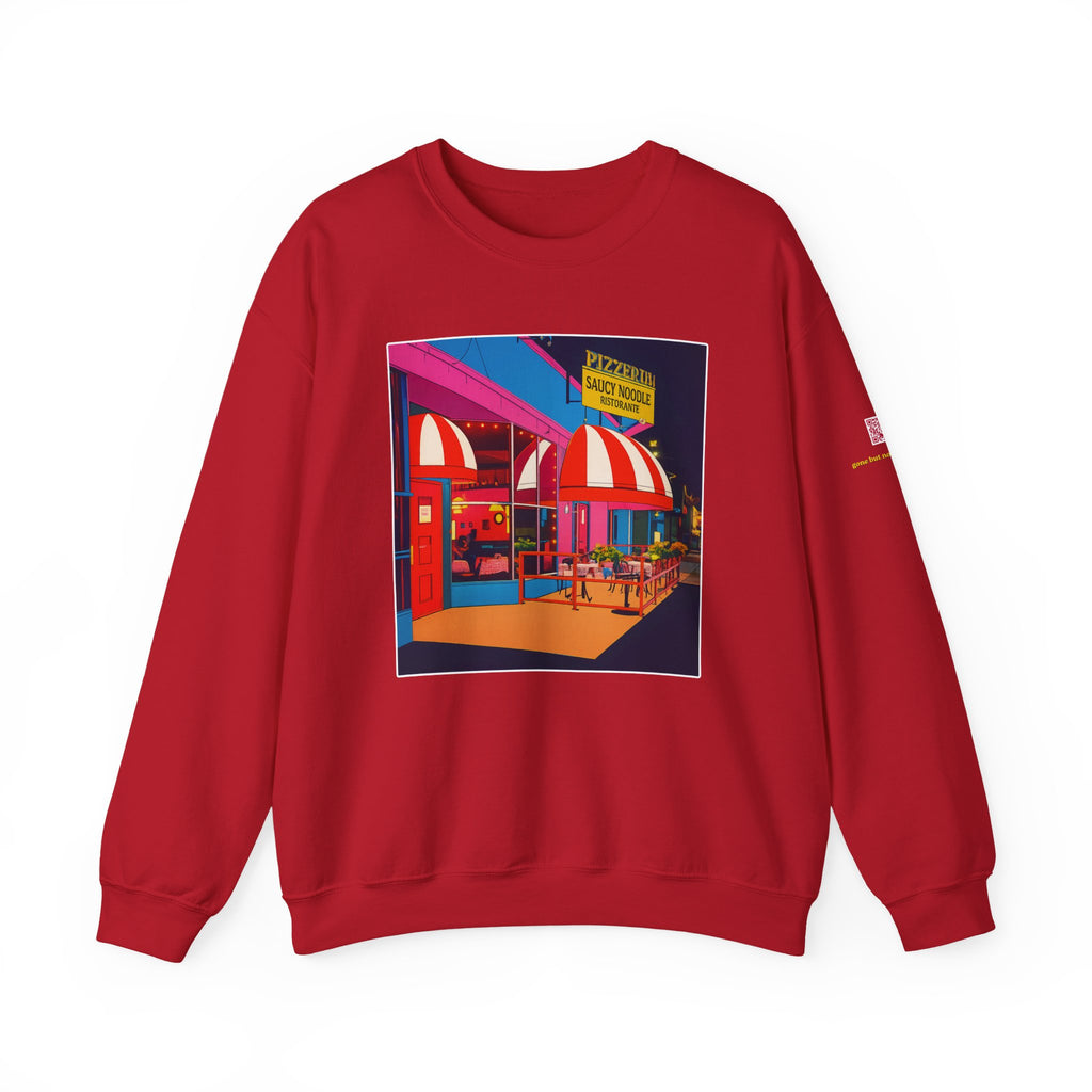 Saucy Noodle pop art comics style  | Native303 Sweatshirt