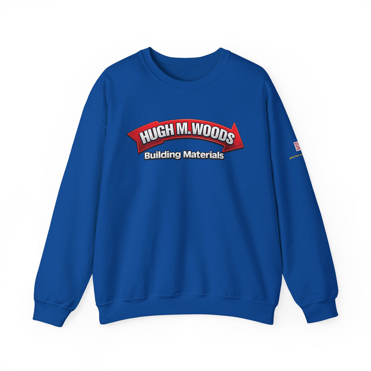 Hugh M Woods logo | Native303 Sweatshirt