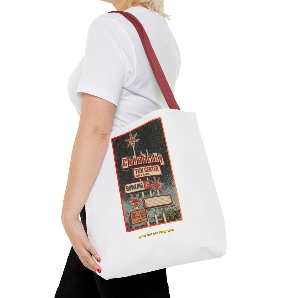 Celebrity Fun Center (pencil drawing) Tote