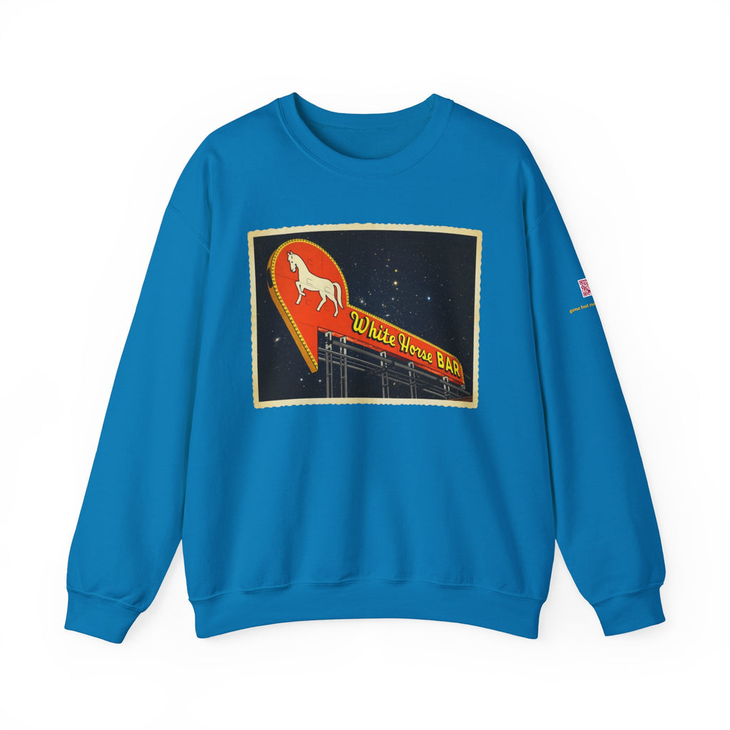 White Horse Bar sign | Native303 Sweatshirt