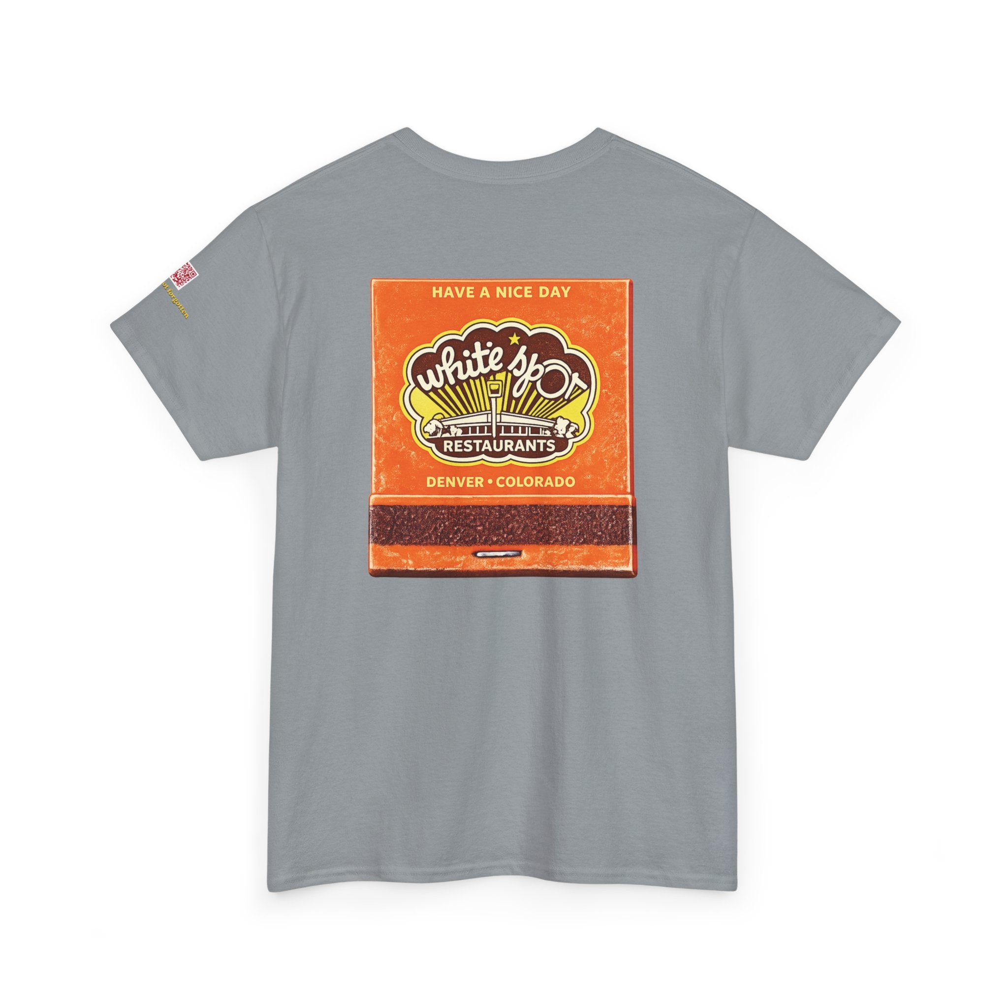 WHITE SPOT matchbook- Wear Colorado's Greatest Hits